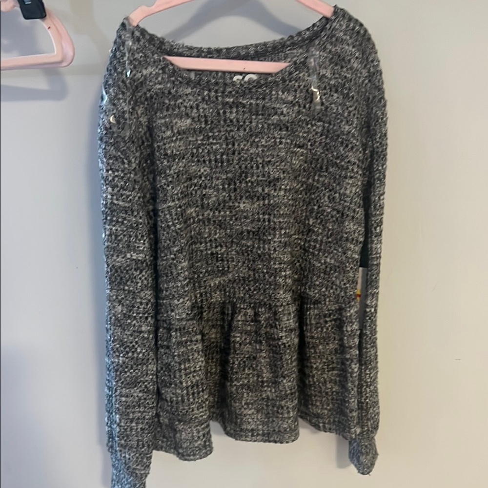 So Gray Women's Sweater